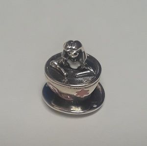 Alice in wonderland tea cup  authentic pandora